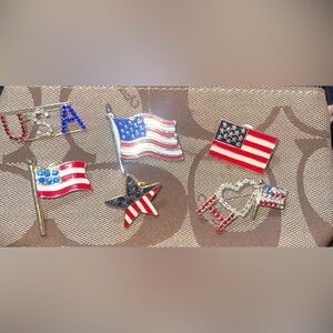 USA pendants flag  American flag
